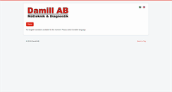 Desktop Screenshot of damill.com
